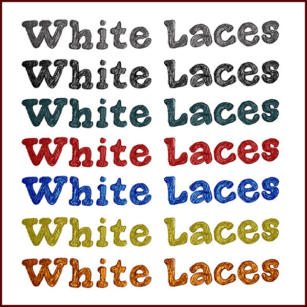 HSAL #9, cassette, White Laces, White Laces.jpg